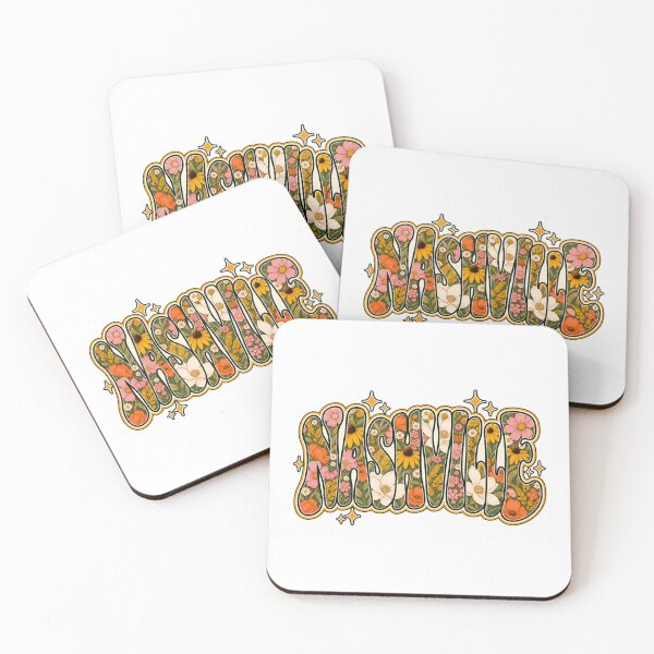 Item preview, Nashville Groovy Wildflower Lettering designed and sold by Fenay Designs.