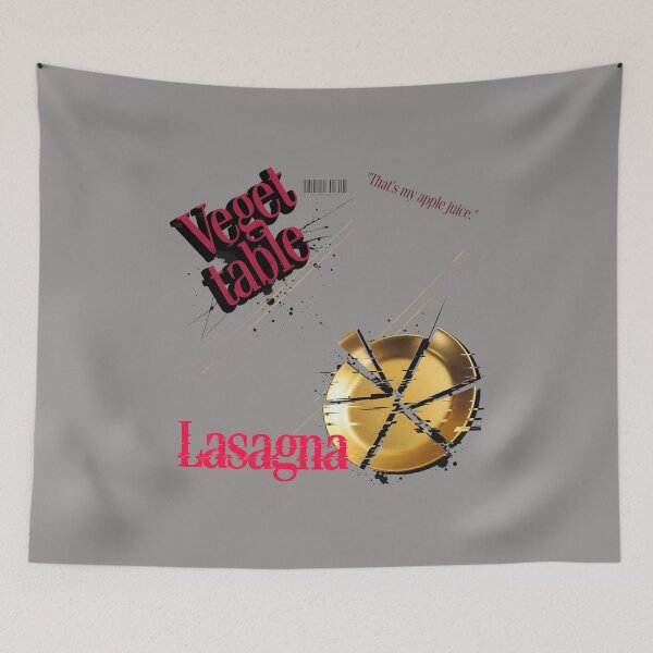 Item preview, Vegetable Lasagna That's My Apple Juice T-Shirt-24 designed and sold by CorneliaFriedr.