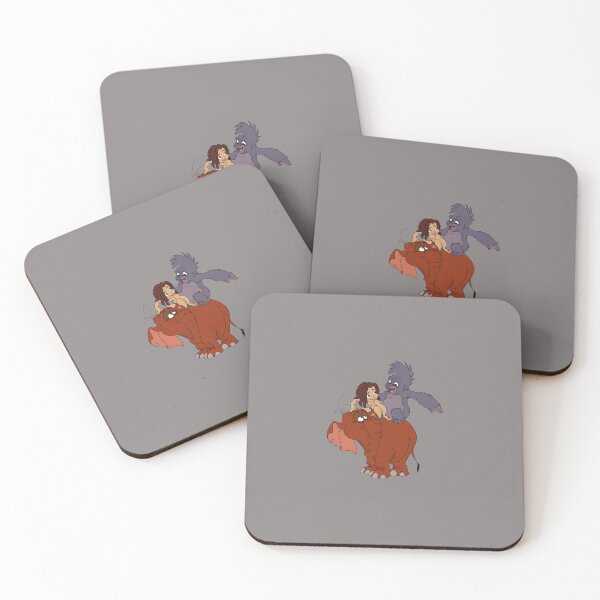 Item preview, Tarzan Jungle Friends Riding Elephant Art-37 designed and sold by MaxStudanski.
