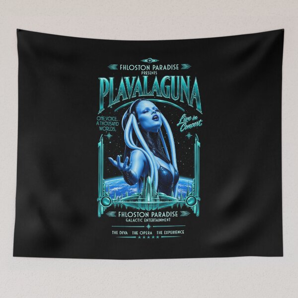 Item preview, The Fifth Element L'Opera della Diva (Alien Turquoise) designed and sold by Candywrap Studio.