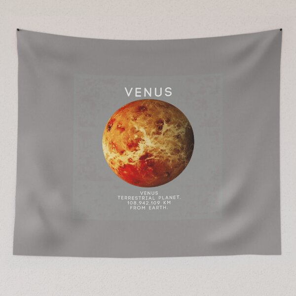 Item preview, VENUS Terrestrial Planet Data Dark T-Shirt-23 designed and sold by CorneliaFriedr.