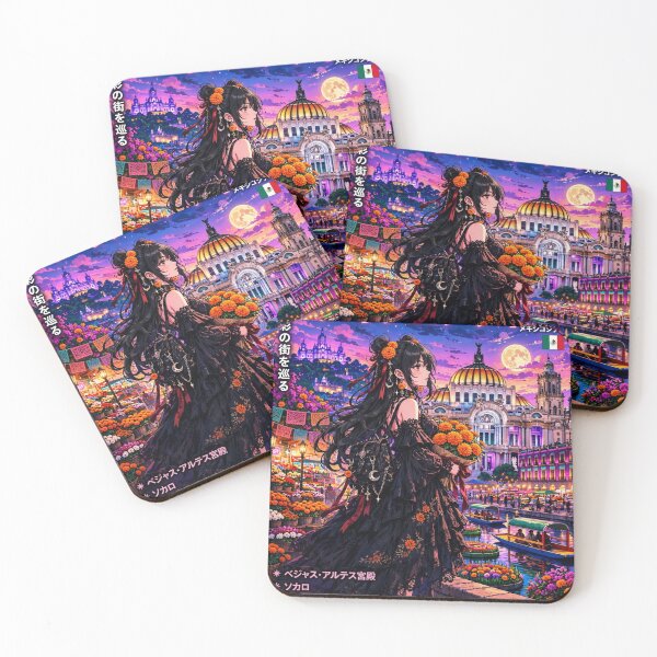 Item preview, Mexico City, Mexico — The Gothic Witch of the Marigold Streets designed and sold by DibujandoPorfa.