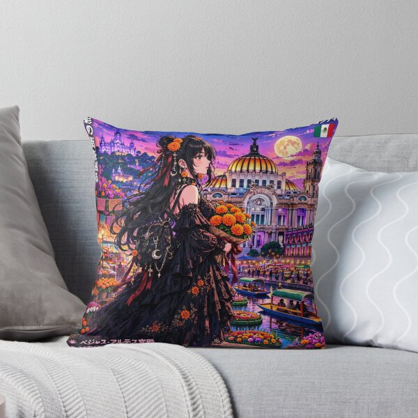 Item preview, Mexico City, Mexico — The Gothic Witch of the Marigold Streets designed and sold by DibujandoPorfa.