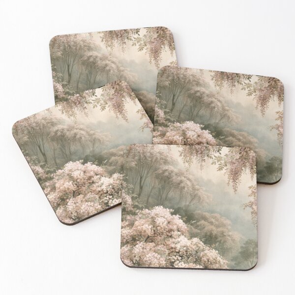 Item preview, Misty Wisteria Arbor Fine Art Print designed and sold by VirgoStudioArt.
