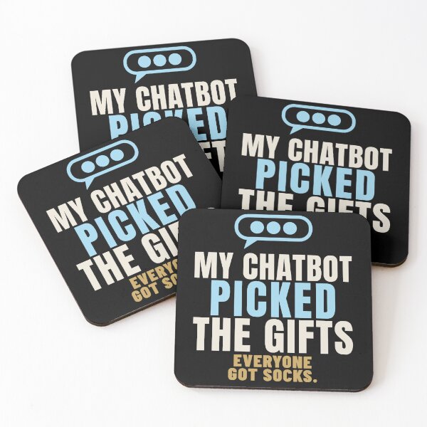 Item preview, My Chatbot Picked the Gifts Everyone Got Socks designed and sold by T-J-WHATEVER.