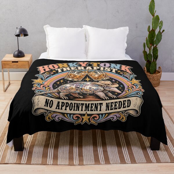 Item preview, Nashville Honky Tonk Therapist Disco Armadillo designed and sold by Fenay Designs.