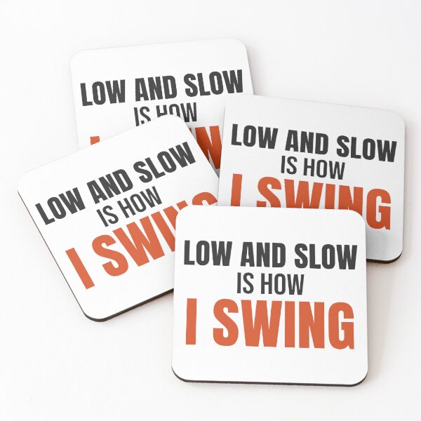 Item preview, Low And Slow Is How I Swing - Funny Metal Detecting Slogan designed and sold by JumpingArcher.