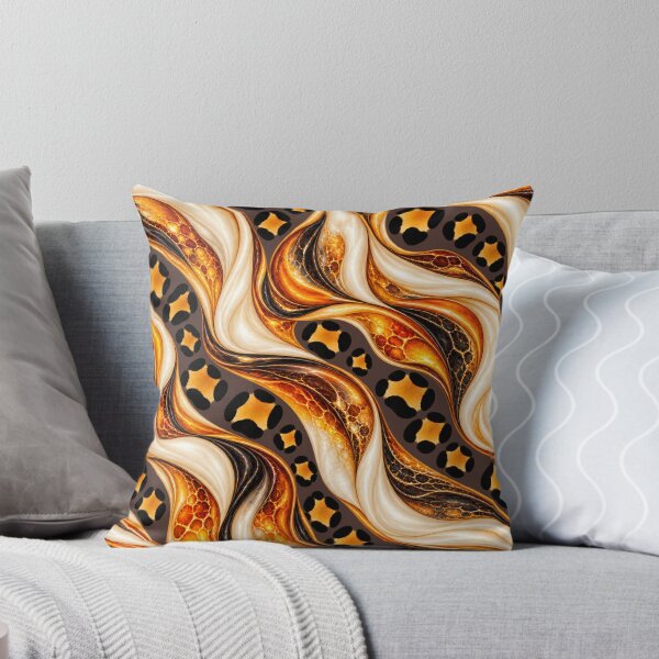 Item preview, Molten Wild Luxe – Amber, Pearl Ivory and Leopard Marble designed and sold by annenambiro.