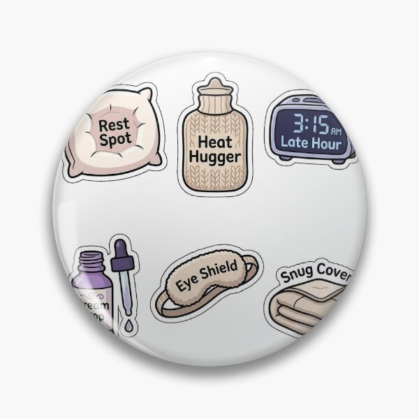Item preview, Winter Sleep Hygiene & Nap Routine Sticker Pack - Bedtime Puns designed and sold by SimpleP.