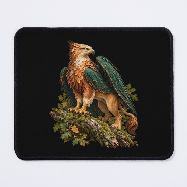Item preview, Forest Griffin Copper Feathers and Emerald Wings designed and sold by TeeAbility.