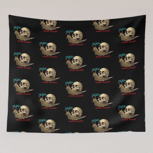 Item preview, The Real Snail Daddy - Funny Skull Snail Glitch Art designed and sold by Edwere.