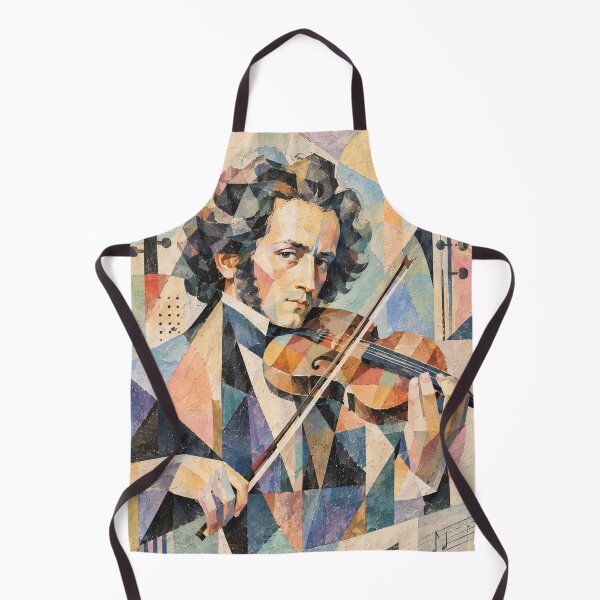 Item preview, Niccolo Paganini Art Painting – Italian Composer Portrait designed and sold by GalleryKauffeld.
