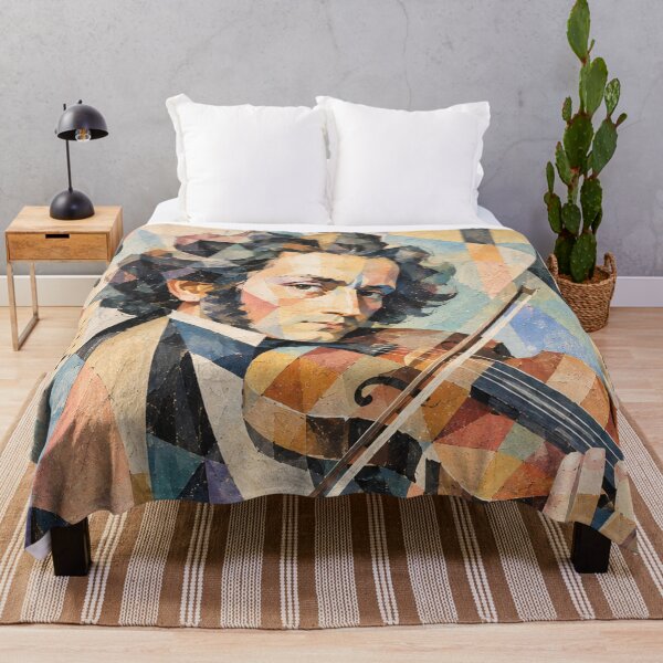 Item preview, Niccolo Paganini Art Painting – Italian Composer Portrait designed and sold by GalleryKauffeld.
