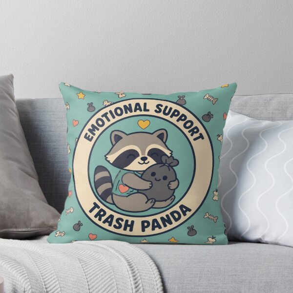 Item preview, Emotional Support Trash Panda Funny Raccoon Hug Gift designed and sold by mo-carnival.