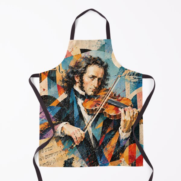 Item preview, Niccolo Paganini Vintage Portrait Painting – Classical Music Art designed and sold by GalleryKauffeld.