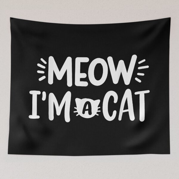 Item preview, Meow I'm A Cat Funny Halloween Costume Spooky Pet Lover designed and sold by Daisy Grimes.