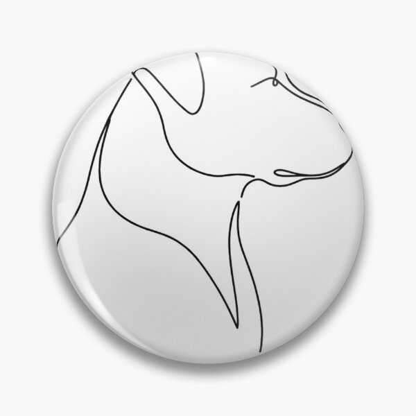 Item preview, Dog Dad – Minimalist Line Art Dog designed and sold by CozyCornerDesigns.