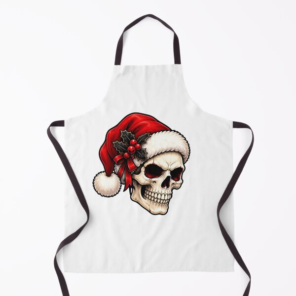 Item preview, Santa Skull Christmas - Gothic Skeleton Santa Creepmas designed and sold by ItsArtisticLab.