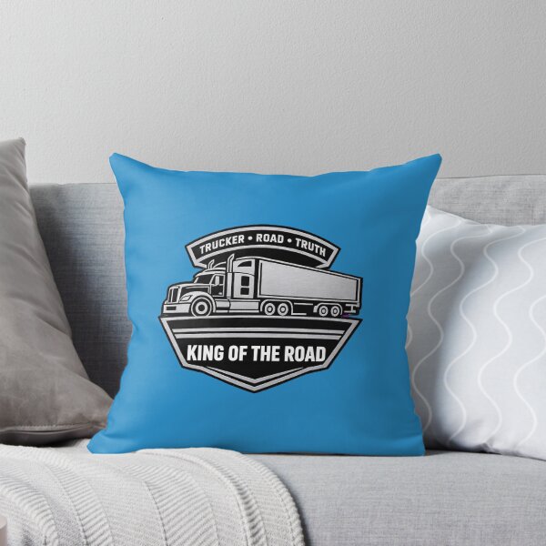 Item preview, Vintage Truck Driver King of the Road Trucker Badge  Kierowca tira         designed and sold by WarriorVision.