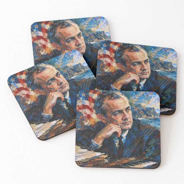 Item preview, Samuel Barber Painting – American Classical Music Composer designed and sold by GalleryKauffeld.