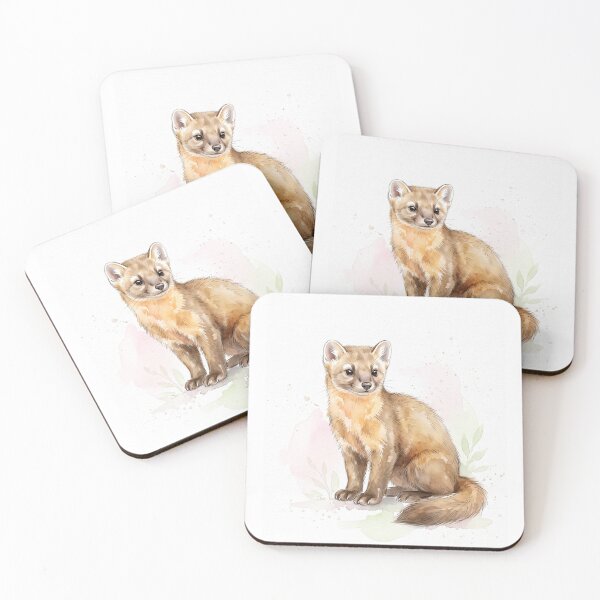 Item preview, Pine Marten Portrait designed and sold by Tiffany Roy.