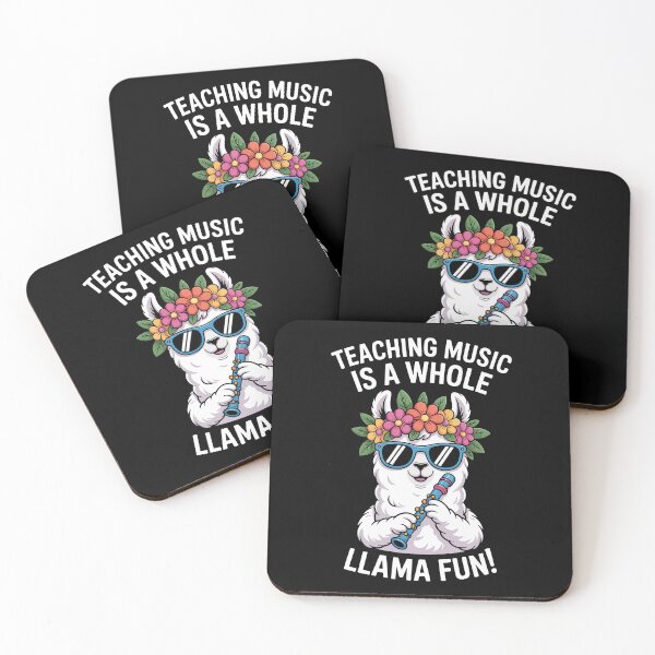 Item preview, TEACHING MUSIC IS A WHOLE LLAMA FUN designed and sold by jkrphoto.
