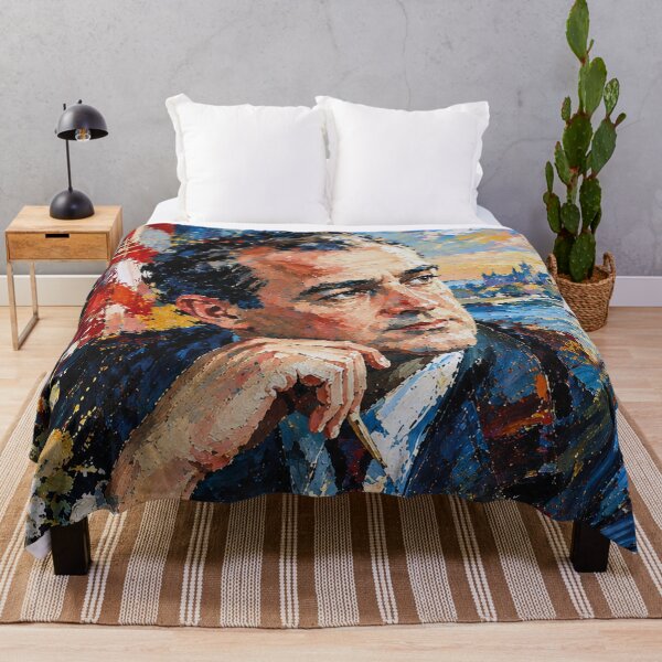 Item preview, Samuel Barber Portrait Painting – Classical Music Legend designed and sold by GalleryKauffeld.