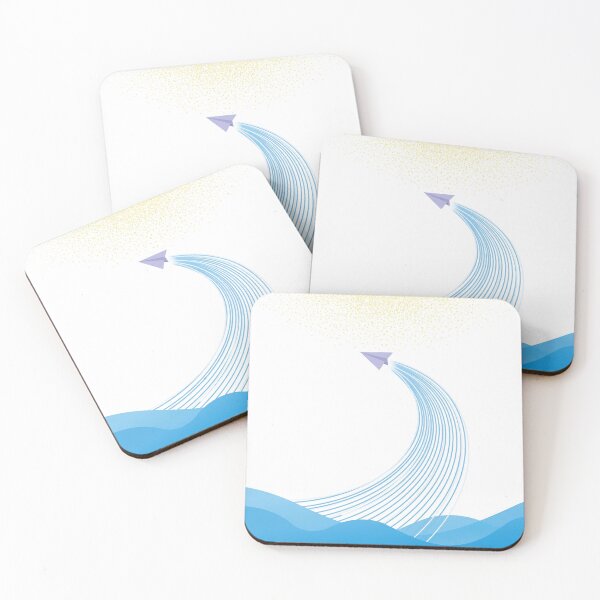 Item preview, Minimalist Paper Plane Distant Arc designed and sold by LuxAir.