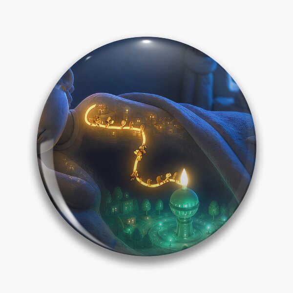 Item preview, Sleeping child with a glowing city inside its body designed and sold by Jennah.