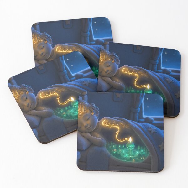 Item preview, Sleeping child with a glowing city inside its body designed and sold by Jennah.