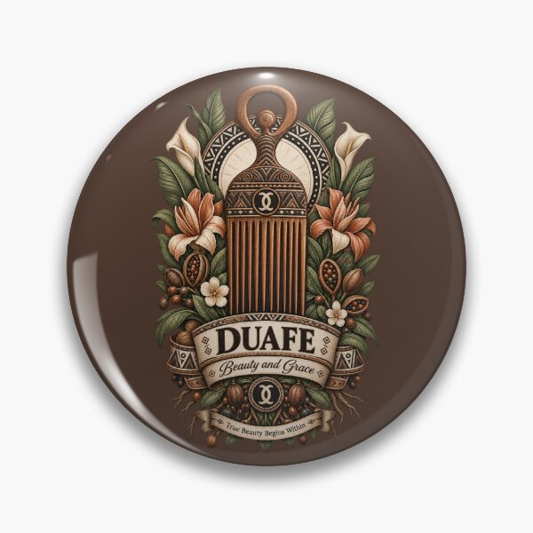 Item preview, Duafe – Beauty and Grace | Adinkra Wisdom Collection designed and sold by 'VARI'.