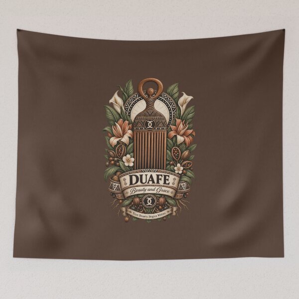 Item preview, Duafe – Beauty and Grace | Adinkra Wisdom Collection designed and sold by 'VARI'.