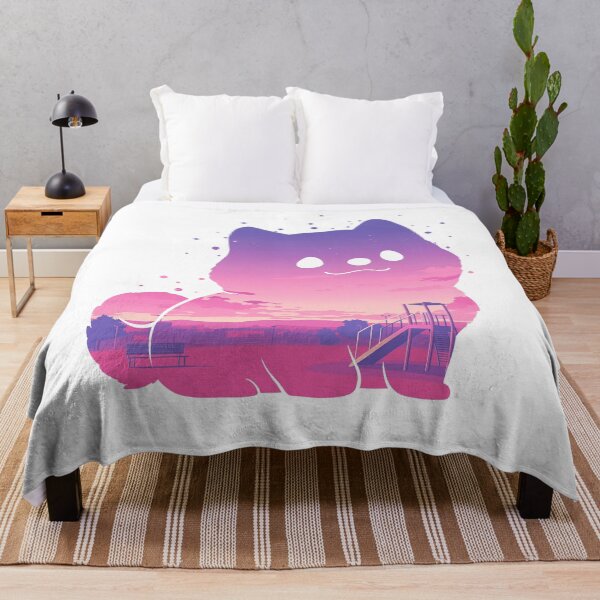 Item preview, Fluffy Dog Japanese Sunset designed and sold by mustbewhy.