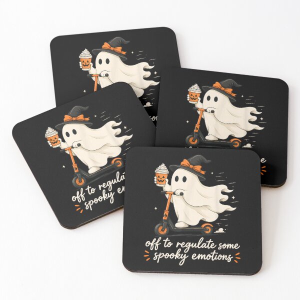 Item preview, Off to Regulate Some Spooky Emotions Therapist Halloween designed and sold by Daisy Grimes.