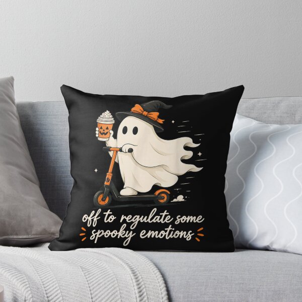 Item preview, Off to Regulate Some Spooky Emotions Therapist Halloween designed and sold by Daisy Grimes.