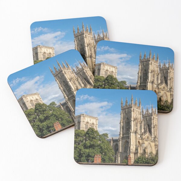 Item preview, Elevated View of York Minster's Gothic Towers  designed and sold by Astute-Artio-Photography.