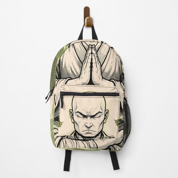 Item preview, Monk – Peace Is My Mission, But Don't Test Me designed and sold by Overlord Kingdom.