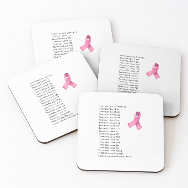 Item preview, Teamsters Local Cancer Awareness Pink Ribbon-6 designed and sold by BenitoEller.
