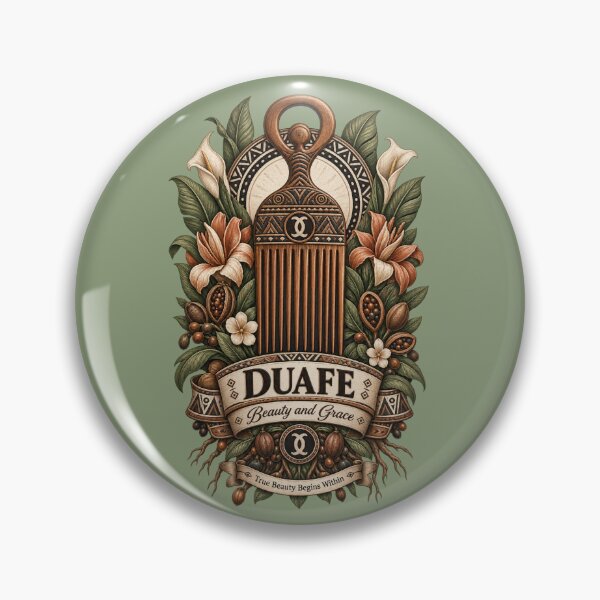 Item preview, Duafe – Beauty and Grace | Adinkra Wisdom Collection designed and sold by 'VARI'.