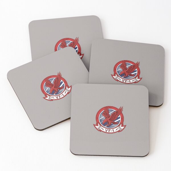 Item preview, VF-1 Squadron Patch Red Bird Fighter Jet Emblem-76 designed and sold by FelixStamme.