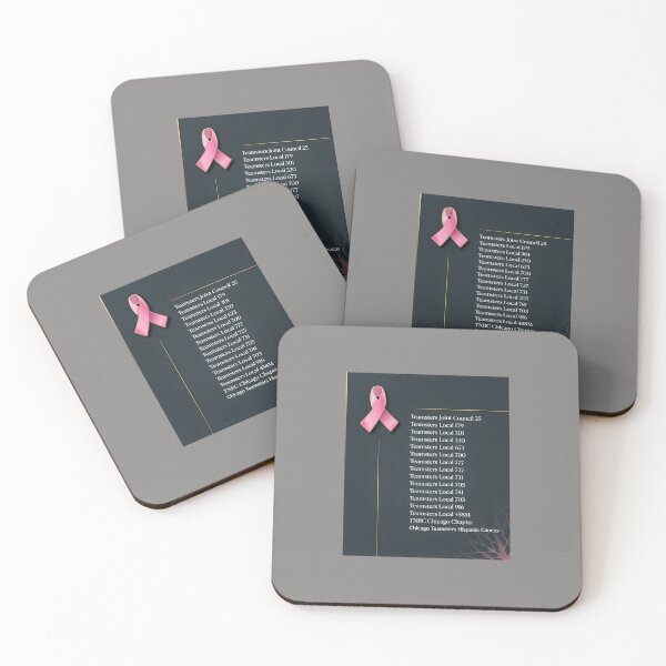 Item preview, Teamsters Locals Pink Ribbon Cancer Support Tee-53 designed and sold by BenitoEller.