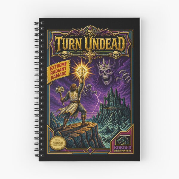 Item preview, Turn Undead - Radiant Wrath in the Crypt | Retro Tabletop Gaming designed and sold by Dice_Goblin_Studio.
