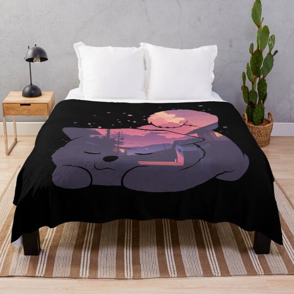 Item preview, Sleeping Dog Japanese Sunset designed and sold by mustbewhy.