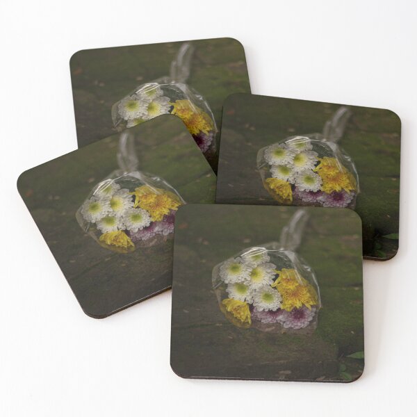 Item preview, Small Flower Bouquet on a Mossy Surface designed and sold by IzTRisa.