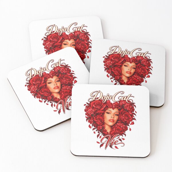 Item preview, Doja Cat Tour Ma Vie Red Roses Heart designed and sold by LunarsFlowsArt.