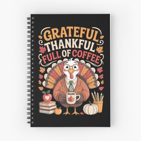Item preview, GRATEFUL THANKFUL FULL OF COFFEE designed and sold by jkrphoto.