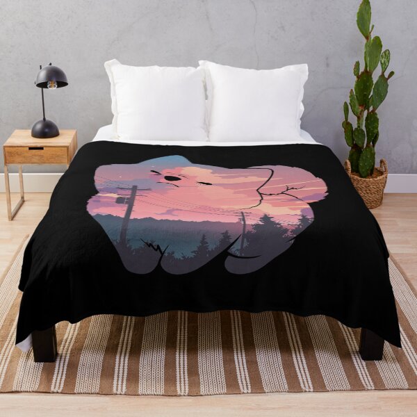 Item preview, Dog Silhouette Japanese City Sunset designed and sold by mustbewhy.