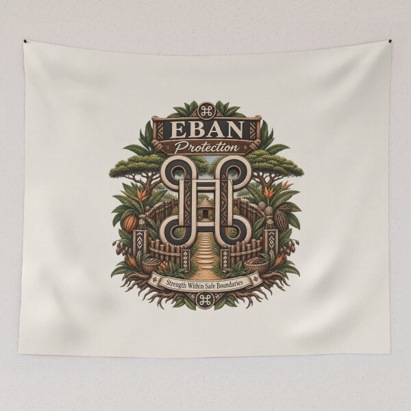 Item preview, Eban – Symbol of Protection | Adinkra Wisdom Collection designed and sold by 'VARI'.
