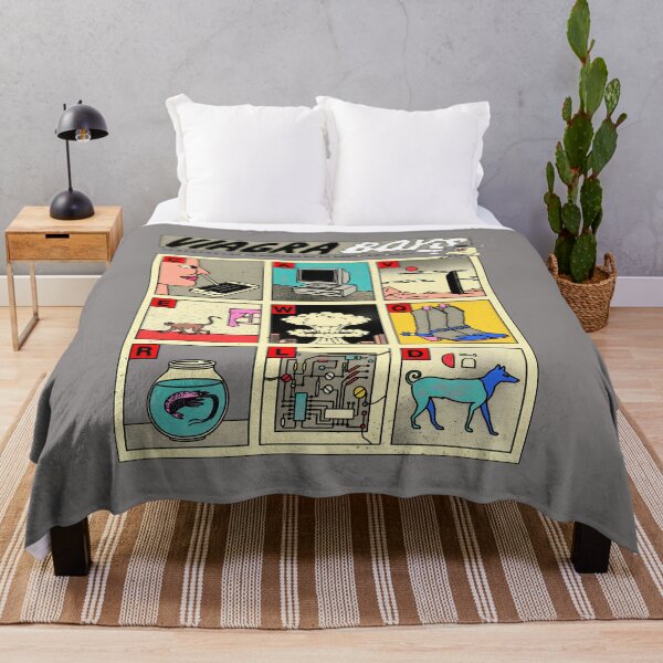 Item preview, Viagra Boys Cave World Alphabet Grid Shirt-26 designed and sold by ThomasKorseck.