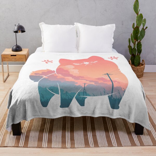 Item preview, Angry Cute Dog Sunset Japanese Aesthetic designed and sold by mustbewhy.